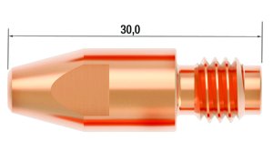 FUBAG Контактный наконечник M8 X 30мм CUCRZR 1.2мм /.045 дюйма (10 шт.) в Иркутске фото