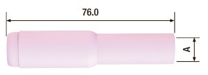 FUBAG    Сопло керамическое №7L ф11 FB TIG 17-18-26 (2 шт.) в Иркутске фото