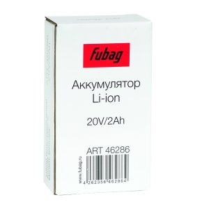 Аккумуляторная батарея FLI5S1P1202 Li-ion к бензиновым газонокосилкам FUBAG с электростартером и минирайдеру (20V/2Ah) в Иркутске фото