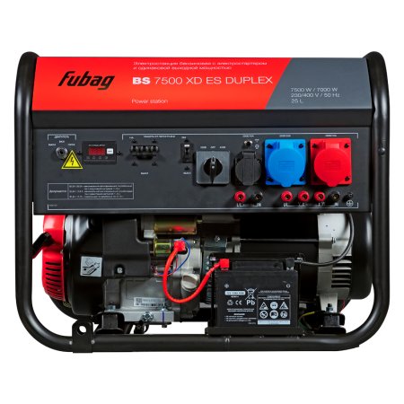 Бензиновый генератор FUBAG BS 7500 XD ES DUPLEX в Иркутске фото