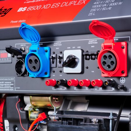 Бензиновый генератор FUBAG BS 8500 XD ES DUPLEX для одно и трехфазного режимов работы в Иркутске фото