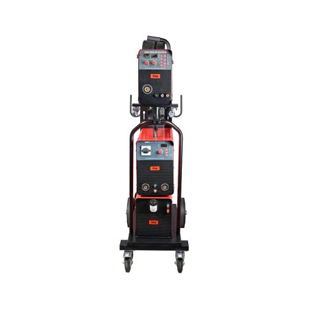 Полуавтомат сварочный FUBAG INMIG 500 T DW SYN PULSE + подающий механизм DRIVE INMIG DW SYN PULSE  + горелка FB 500 3 м + блок жидкостного охлаждения Cool 70 + тележка для аппаратов + шланг-пакет 5 метров 70 мм2 14 pol с жидкостным  охлаждением в Иркутске фото