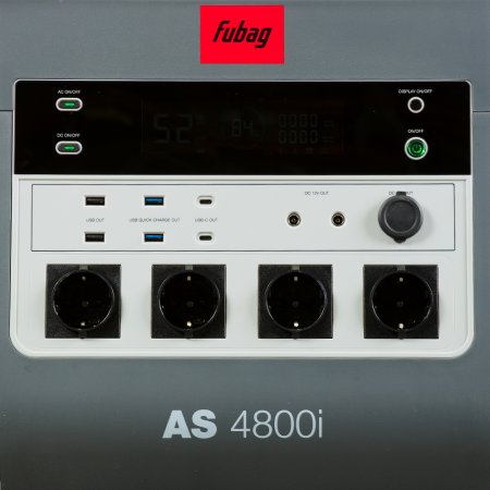 Портативная электростанция FUBAG AS 4800i (аккумулятор LiFePO4) в Иркутске фото