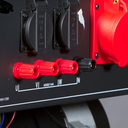 Бензиновый генератор FUBAG BS 8000 DA ES (трехфазный) с электростартером и коннектором автоматики в Иркутске фото