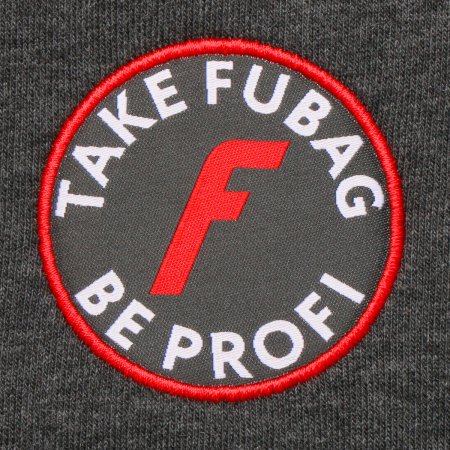 Серо-красная толстовка Fubag с капюшоном  размер XL в Иркутске фото