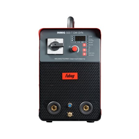 FUBAG Cварочный полуавтомат INMIG 500T DW SYN + Подающий механизм DRIVE INMIG DW SYN +Шланг-пакет 5 метров 70мм2 14 pol с жидкостным охлаждением для INMIG 500T DW SYN + Горелка FB 500 3m + Блок жидкостного охлаждения Cool 70 + Тележка для аппаратов в Иркутске фото