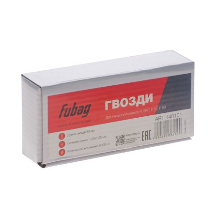 FUBAG Гвозди для F30 (F50 (1.05*1.25, 30 мм, 5000 шт) в Иркутске фото