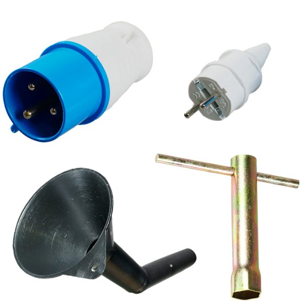 Бензиновый генератор FUBAG PRG 5000 + Комплект колес и ручек для электростанций в ПОДАРОК в Иркутске фото