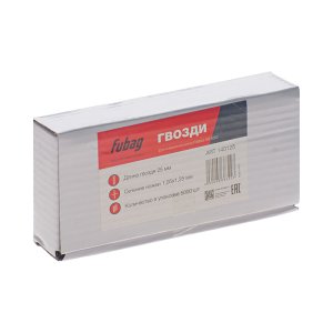 FUBAG Гвозди для SN4050 (1.05х1.25, 25мм, 5000 шт) FUBAG (Фубаг) FUBAG Гвозди для SN4050 (1.05х1.25, 25мм, 5000 шт) в Иркутске фото