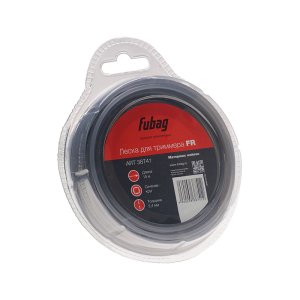 Триммерная леска FUBAG сечение круглое L 15 м * 2,4 мм в Иркутске фото