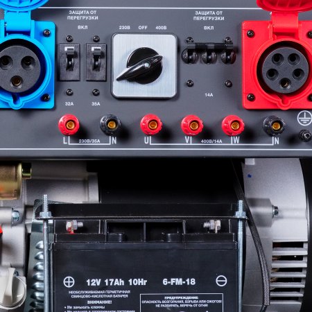 Бензиновый генератор FUBAG BS 8500 XD ES DUPLEX для одно и трехфазного режимов работы в Иркутске фото