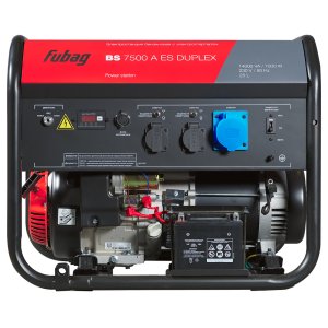FUBAG Бензиновый генератор с электростартером и коннектором автоматики BS 7500 A ES DUPLEX + Блок автоматики Startmaster BS 11500 D (400V) для трехфазных сетей в ПОДАРОК в Иркутске фото