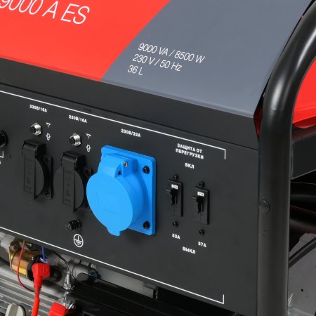 Бензиновый генератор FUBAG BS 9000 A ES с электростартером и коннектором автоматики в Иркутске фото
