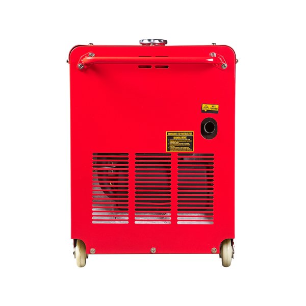 Дизельный генератор (трехфазный) FUBAG DS 8000 DAC ES с электростартером и коннектором автоматики (кожух) в Иркутске фото