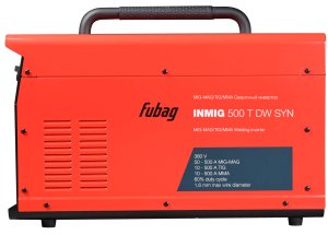 Сварочный полуавтомат INMIG 500T DW SYN + Подающий механизм DRIVE INMIG DW SYN + Шланг-пакет 5 м + Горелка FB 500 3 м + Блок жидкостного охлаждения + Тележка в Иркутске фото